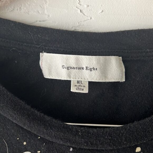 Short Sleeve Distressed T-Shirt - Women's Size Medium / Large - Picture 3 of 3